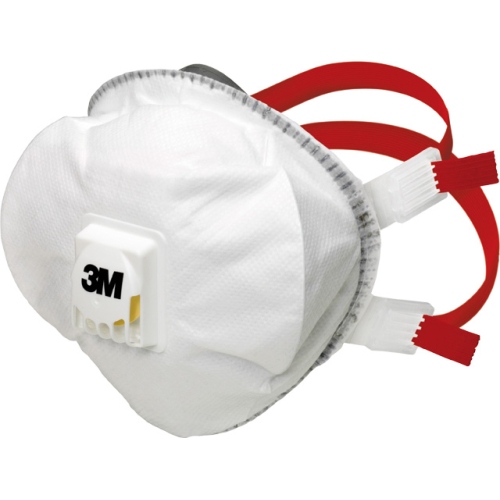3M 8835+ fine dust mask filter mask FFP3 RD, 1 set (5 pieces)