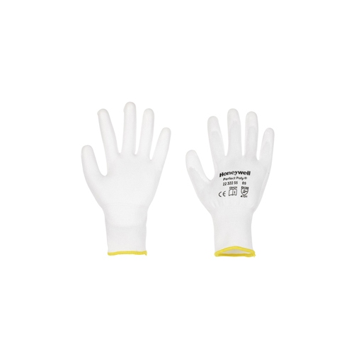 HONEYWELL Perfect Poly White protective glove, size 8 2232255-08