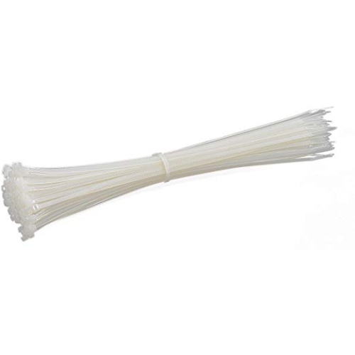 Kunzer cable ties from pure polyamide 365 to 7.8 mm white 100 pieces 71054W