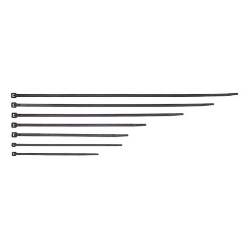 SONIC 4821511 cable ties, 36x140mm, 100 pieces pack, black