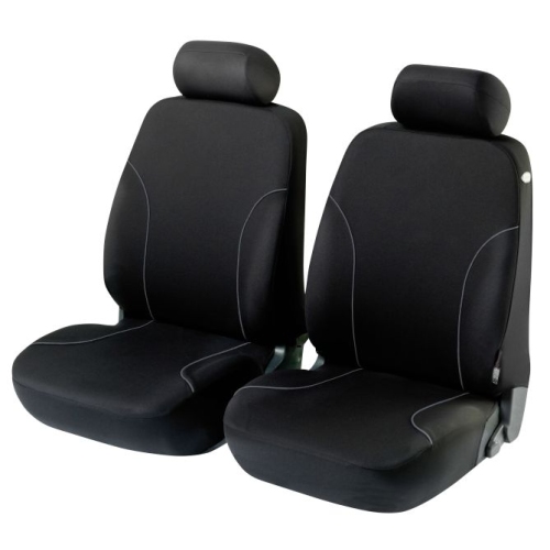 ZIPP-IT Basic Allessandro black car seat covers for front seats