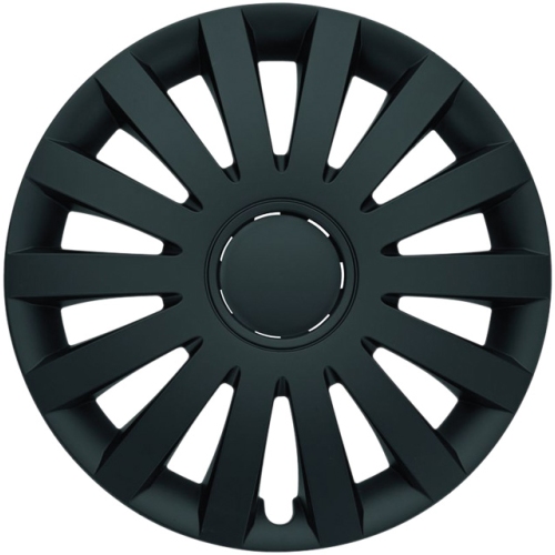 ALBRECHT 09694 Hubcap Wind-S, 14 inch, black matt
