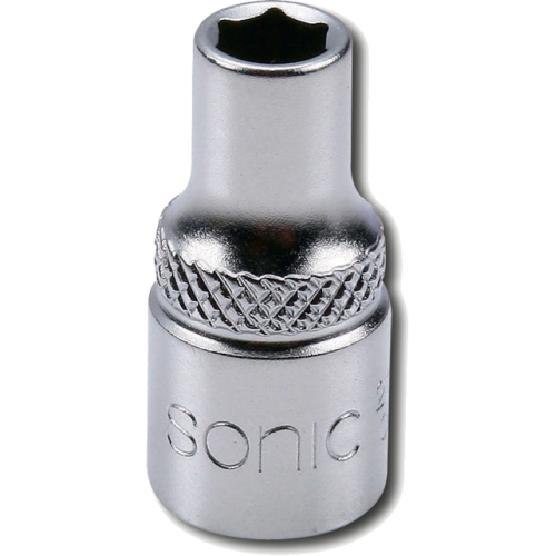 SONIC 21510 1/4" Nuss, 6-kant, 10 mm, Länge 25 mm