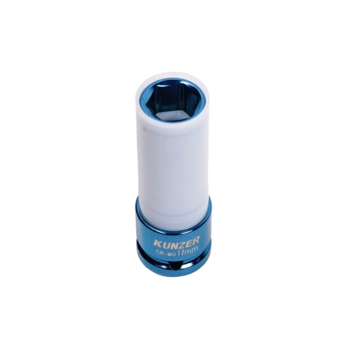 Kunzer nut use "impact" 1/2 ", 17 x 85 mm, blue, chrome-molybdenum 812RK17
