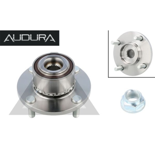 1 wheel bearing set AUDURA suitable for MITSUBISHI SMART