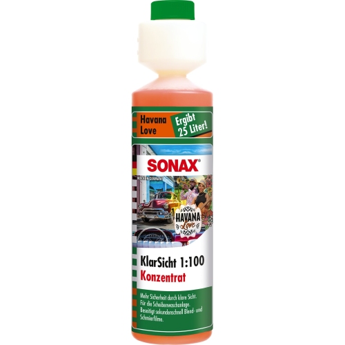 SONAX Windscreen Wash Concentrate Cherry Kick (1 L) - Sonax