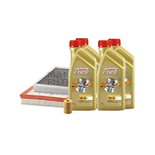 Inspection kit oil filter, air filter and cabin filter + engine oil 5W-30 LL 8L
