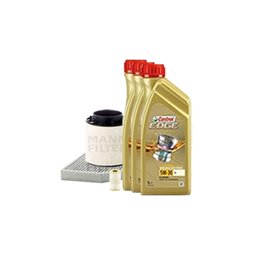 Inspection kit oil filter, air filter and cabin filter + engine oil 5W-30 LL 7L