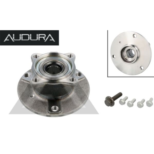 1 wheel bearing set AUDURA suitable for SMART