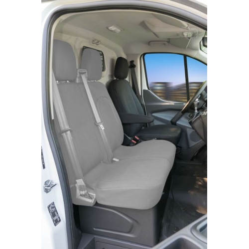 Seat covers for Ford Transit single seat, front