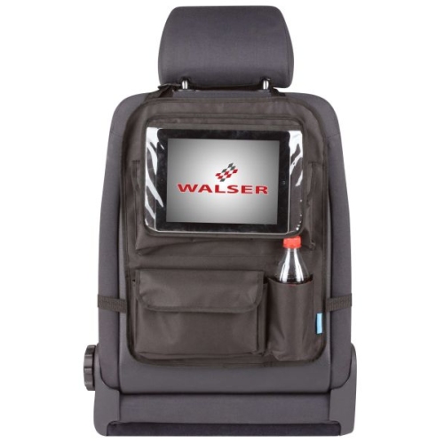 Rear seat bag Maxi with removable tablet holder black