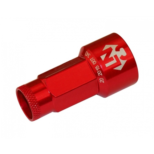 Foliatec LUGNUZZCOVER SET 37202 red, 17mm