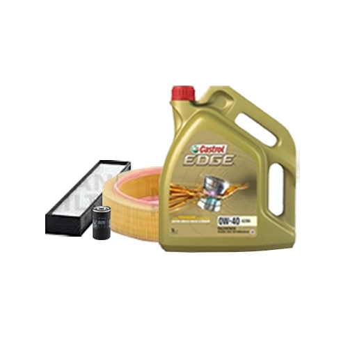 Inspection kit oil filter, air filter and cabin filter + engine oil 0W-40 5L