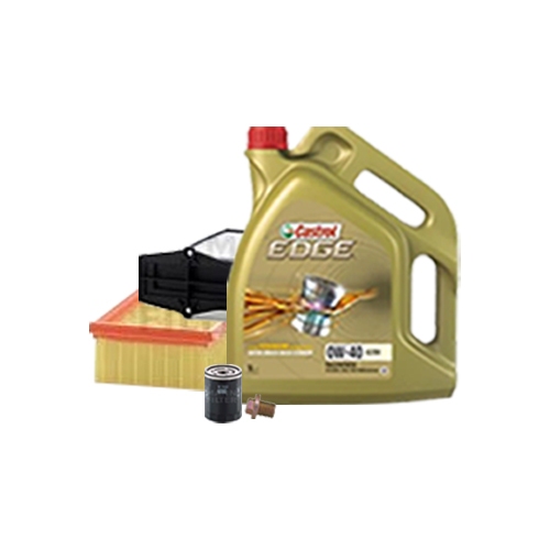 Inspektionskit Ölfilter, Luftfilter und Innenraumfilter + Motoröl 0W-40 5L
