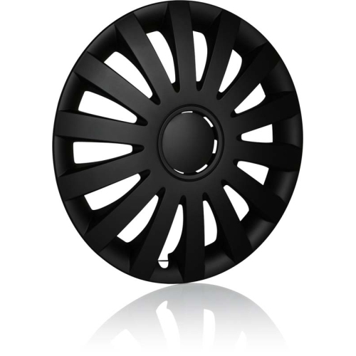 ALBRECHT 09693 Hubcap Wind-S, 13 inch, black matt