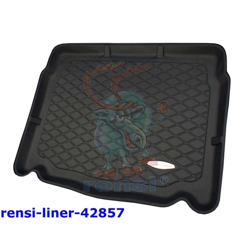 RENSI 42857 trunk shell mat without loading floor or with loading floor below