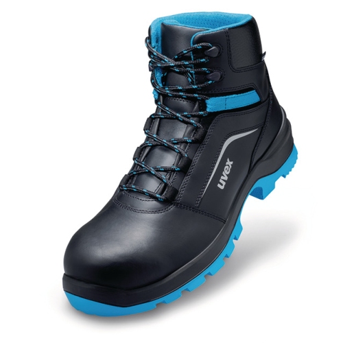 Uvex 9556.8 safety boots 2 Xenova S2, black / blue, Gr. 46