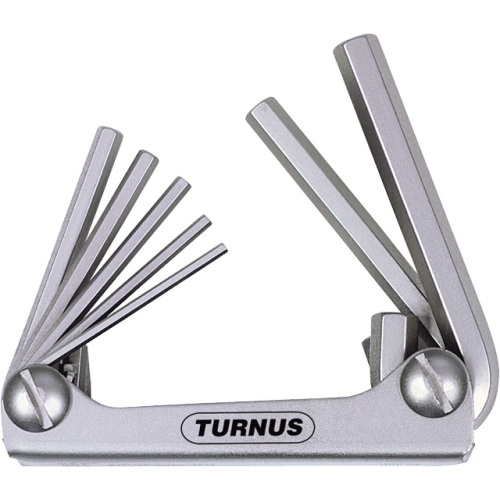 KUKKO / TURNUS 205-103 hexagon pin wrench, Allen key holder, metric, 6 pcs.