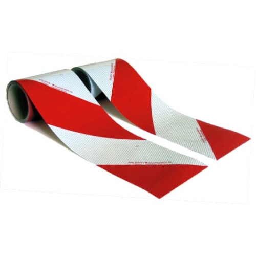 3M 3410AP14 Reflective Warning Marking 9mm x 141mm White-Red