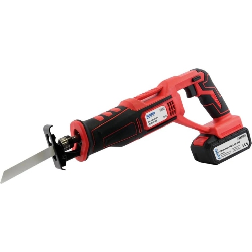 KUNZER 7AFS01 cordless foxtail (saber saw) with lithium battery, 18 V / 4000 mA