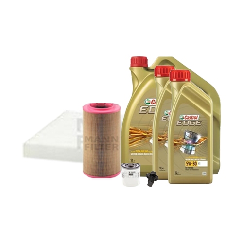 Inspection kit oil filter, air filter and cabin filter + engine oil 5W-30 C1 7L