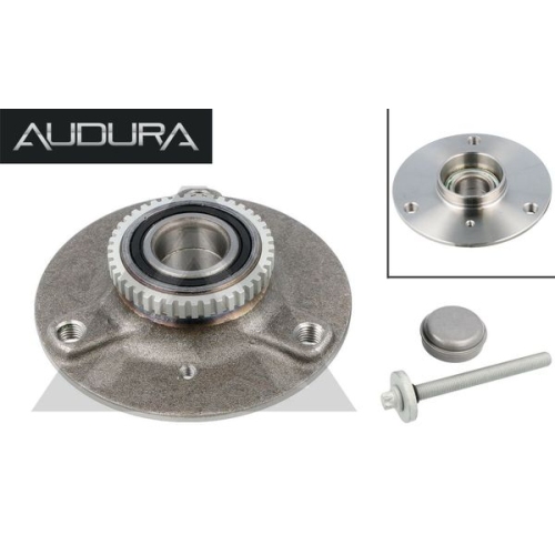 1 wheel bearing set AUDURA suitable for SMART