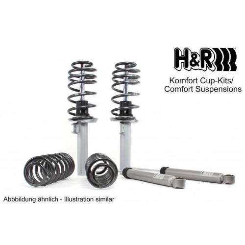 H&R sports suspension 40187-1, VA 50mm, HA 25mm