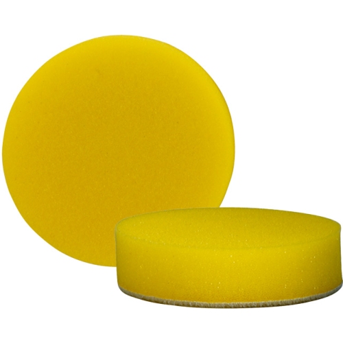 3M 09996 Finesse-It foam polishing pad, Ø 75mm, yellow, 1 set (5 pieces)