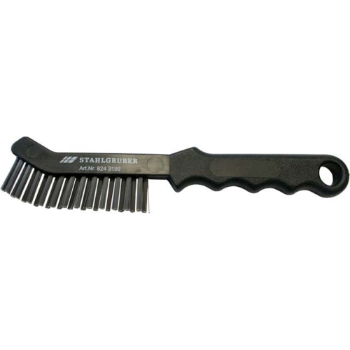 LESSMANN 182.401.44 Brake caliper brush, 2 rows, 1 component handle black