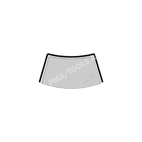 PMA TOOLS 393348133 Front window strip, one-piece, for Renault Scenic