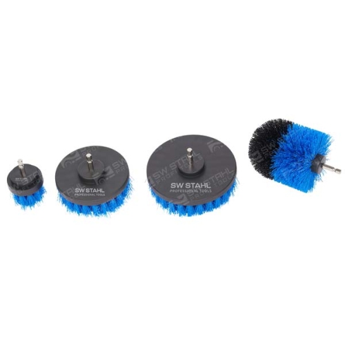 SWSTAHL 62400L cleaning brush set for drills, 4 pieces