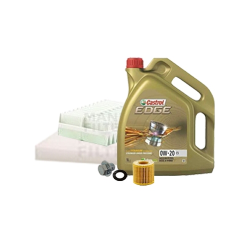 Inspection kit oil filter, air filter and cabin filter + engine oil 0W-20 C5 5L
