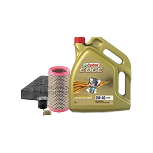 Inspektionskit Ölfilter, Luftfilter und Innenraumfilter + Motoröl 0W-40 5L