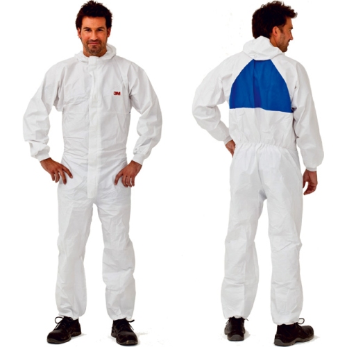 3M 50198L protective suit 4540+, white + blue, size L