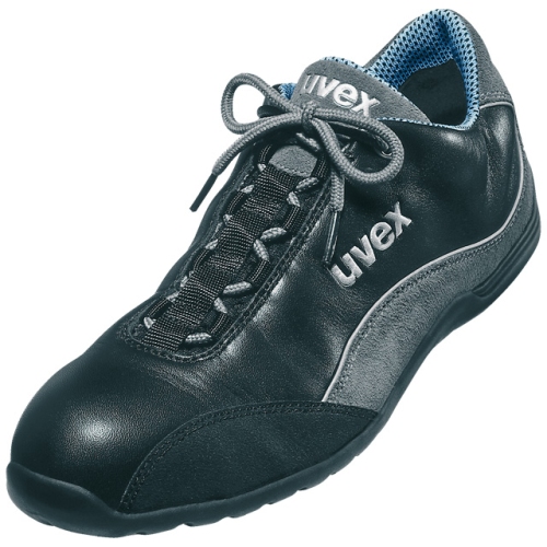 UVEX 9496.9 Sicherheits-Halbschuhe - Motorsport S1, schwarz/silber, Größe 41