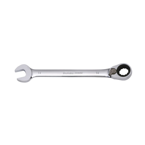 SONIC 4170212 combination wrench with ratchet, cranked, 12-point, 12mm, L 174 mm
