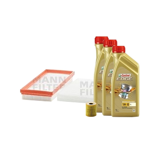 Inspection kit oil filter, air filter and cabin filter + engine oil 5W-30 LL 3L