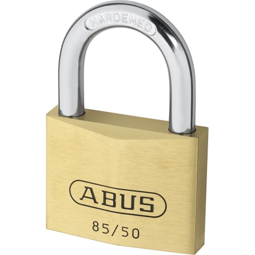 ABUS 02487 padlock 85/50 brass keyed alike