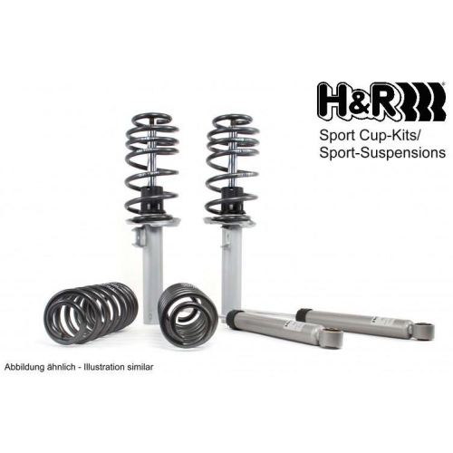 H&R Sportfahrwerk 31043-2, VA 55mm, HA 40mm, 1030 kg