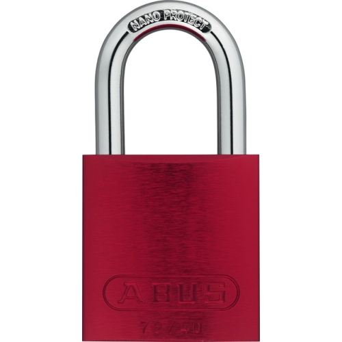 ABUS aluminum lock padlock 72/40 red