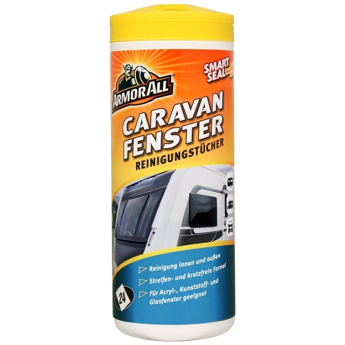 Armor All Caravan Fenster-Reinigungstücher 24 Stück GAA67024GE
