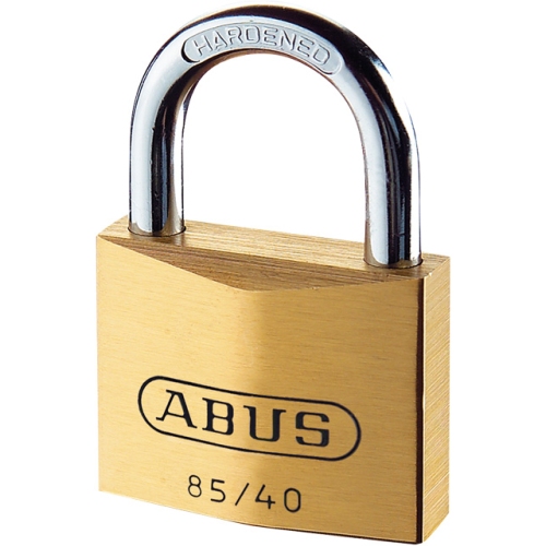 ABUS 80630 padlock 85/40 brass