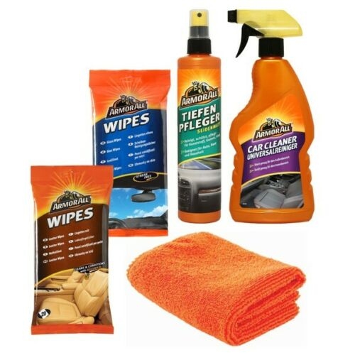 Armor All AutoPflegeSet interior cleaning 4 pieces incl. Microfibre cloth GAA99409GE
