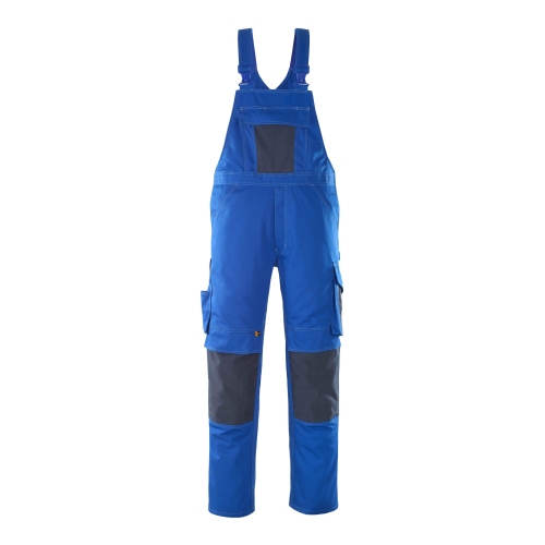 Mascot Dungarees with knee pockets 12069-203-11010 82C54 royal blue / black blue