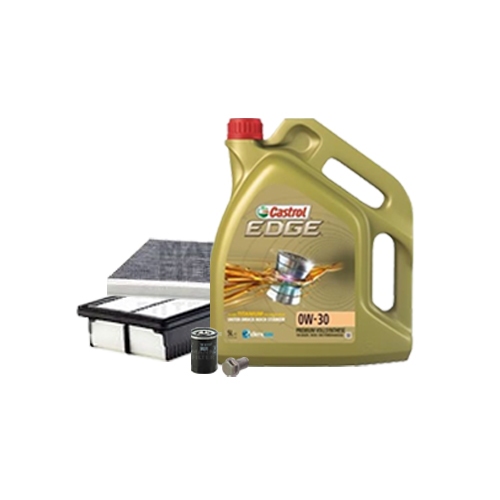 Inspection kit oil filter, air filter and cabin filter + engine oil 0W-30 5L