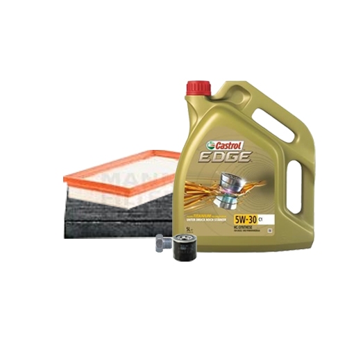 Inspection kit oil filter, air filter and cabin filter + engine oil 5W-30 C1 5L