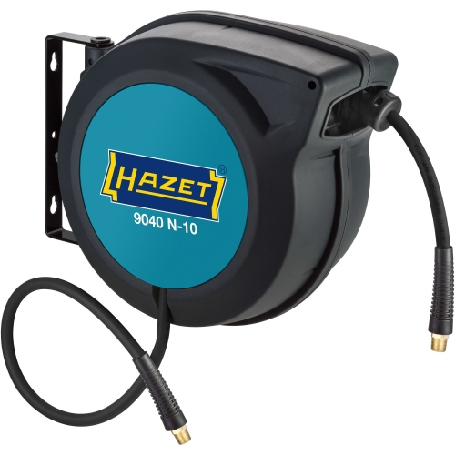 HAZET hose reel with a safety coupling 9040N / 2 length of hose 15 m