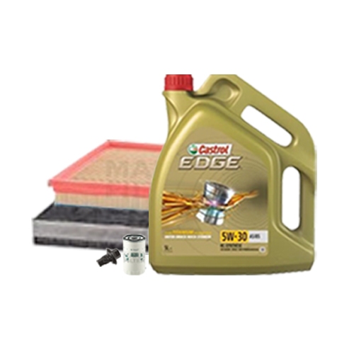Inspection kit oil filter, air filter + drain plug and engine oil 5W-30 5L