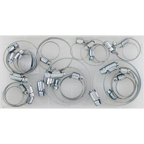 SONIC 4822313 hose clamp assortment, 210x110x30, 26 pieces