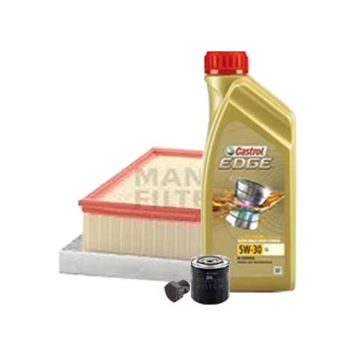 Inspektionskit Ölfilter, Luftfilter und Innenraumfilter + Motoröl 5W-30 LL 5L